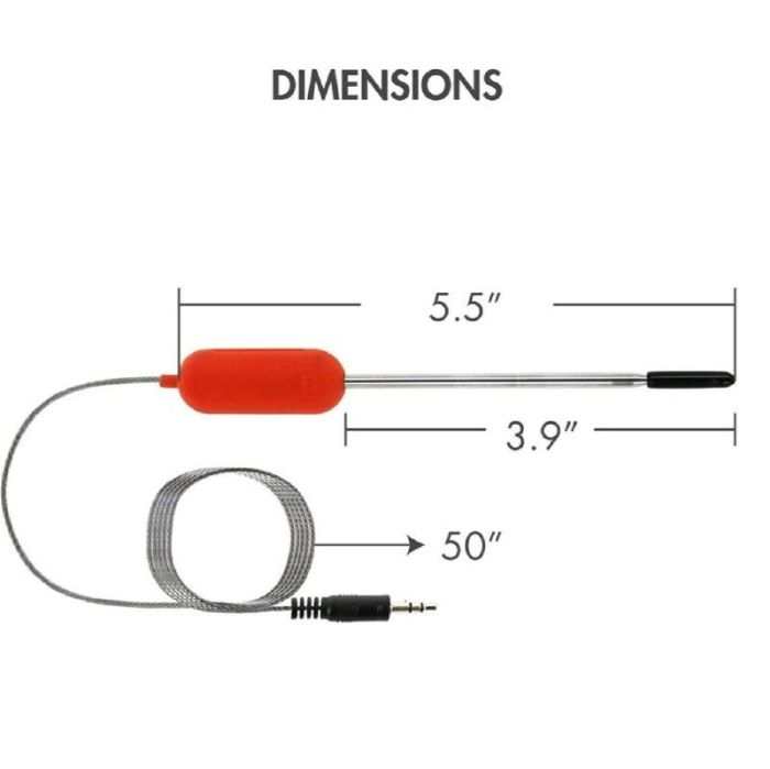 Алюминиевые Термощупы для термометра Cook Technic ( 2шт в комплекте )