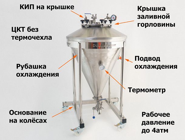 ЦКТ "Профи" 100л.