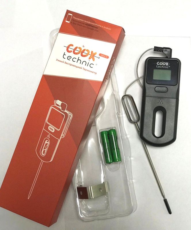 Беспроводной щуп термометр для мяса / сыра / гриль Cook Technic - Mini X3