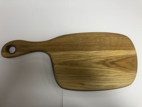 Разделочная доска из дуба с ушком