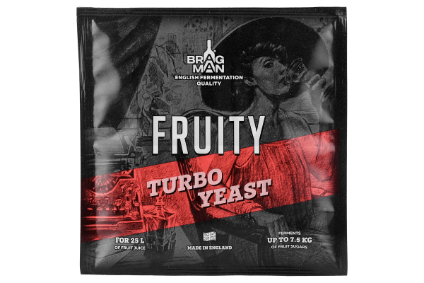 Спиртовые дрожжи Bragman "Fruity Turbo", 72 г