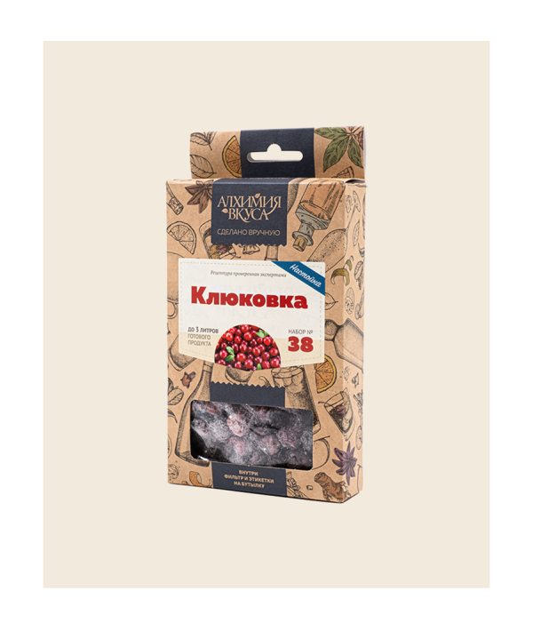 Набор Алхимия  № 38 для приготовления настойки "Клюковка", 51 г