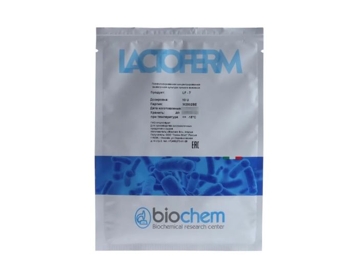 Закваска Lactoferm LF 10U (на 1000 литров, Biochem)