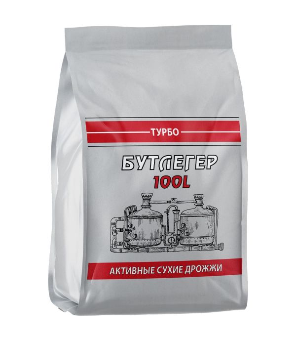 Спиртовые дрожжи Бутлегер 100 л.,260 гр.