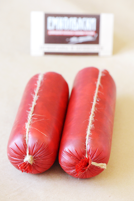 Полимерная оболочка для горячего копчения (Фибросмок) - 50мм, 10м