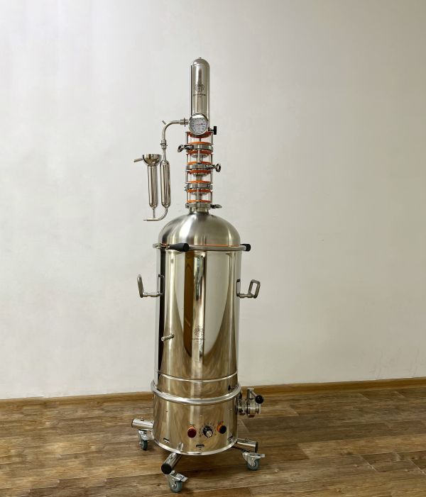 Самогонный аппарат Миджет 3.0, ПВК на 50л. с блоком управления Доктор Губер